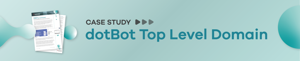 Case Study dotBot Top Level Domain Blog Banner