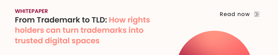 Read Now Banner From Trademark to TLD